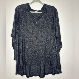 JODIFL Charcoal Women's Top Size Small.